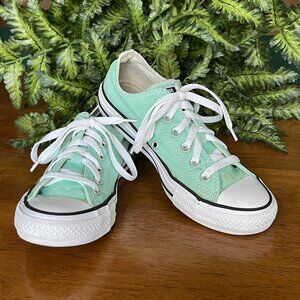 Converse Chuck Taylor All Star Low Top Sneakers Mint Green Womens 5 / Mens 7